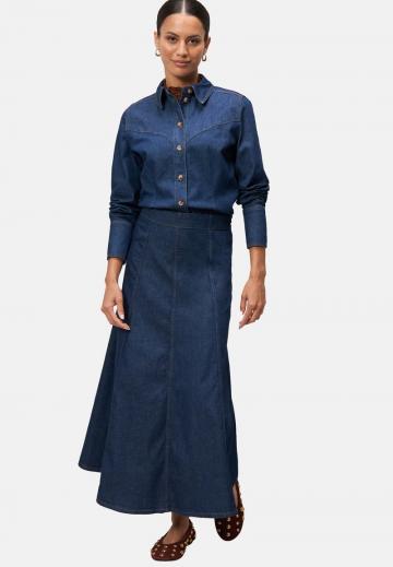 Джинсовая блузка