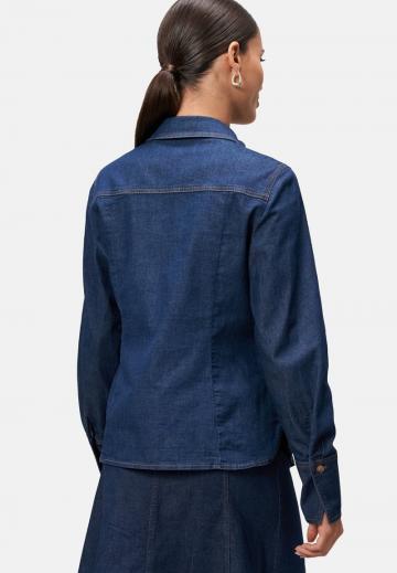 Джинсовая блузка