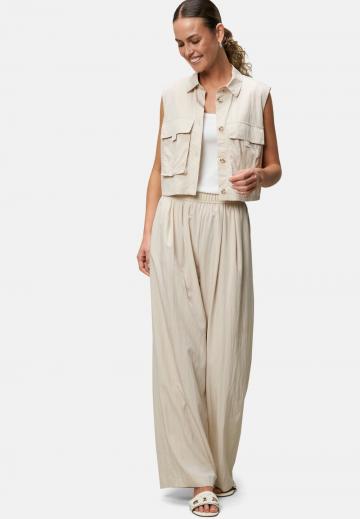 Атласная блузка