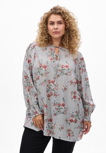 Длинная блузка