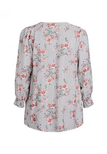 Длинная блузка