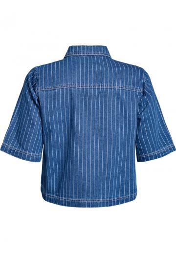 Джинсовая блузка