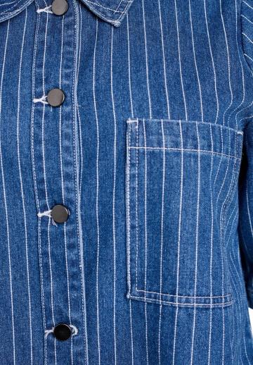 Джинсовая блузка