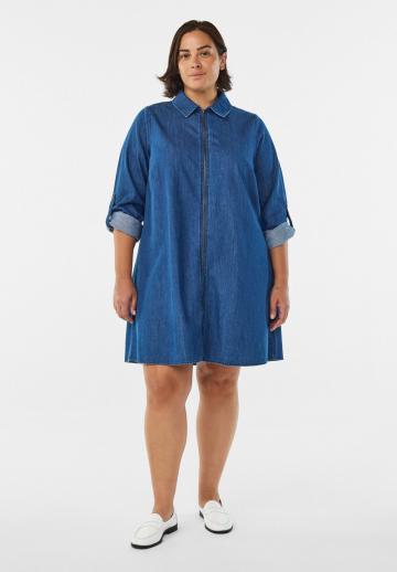 Джинсовое платье