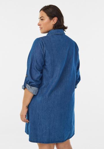 Джинсовое платье