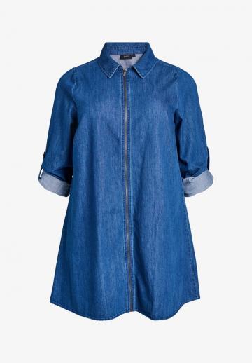 Джинсовое платье