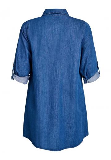 Джинсовое платье