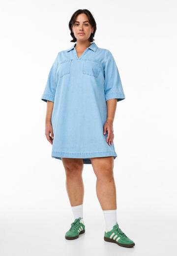 Джинсовое платье