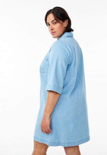 Джинсовое платье