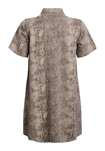 Джинсовое платье