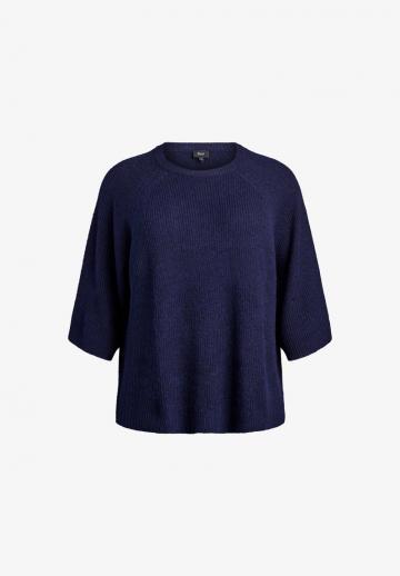 Пуловер с рукавом три четверти