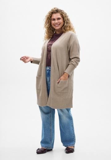 Длинный кардиган