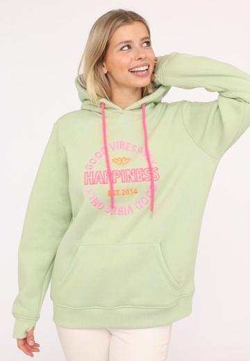 Пуловер с капюшоном