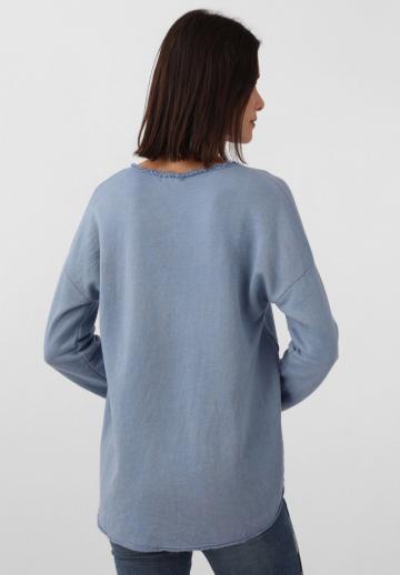 Длинный пуловер