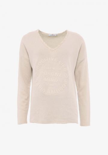 Длинный пуловер