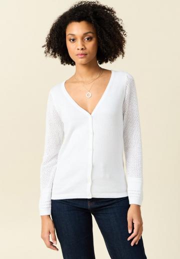 Вязаная кофта