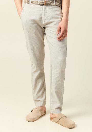 Льняные брюки