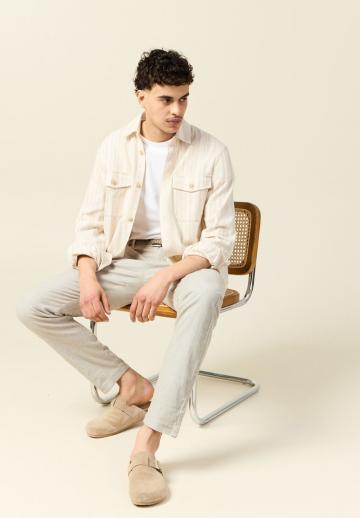 Льняные брюки