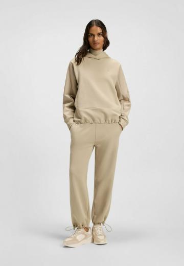 Пуловер с капюшоном