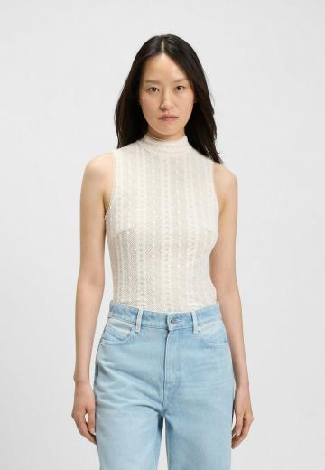 Блузка без рукавов