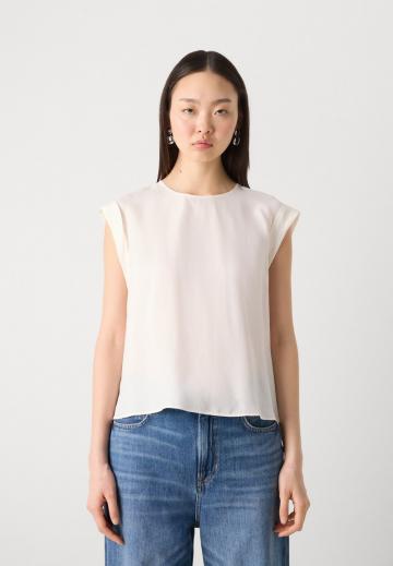 Атласная блузка