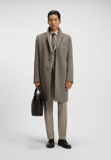 Шерстяное пальто