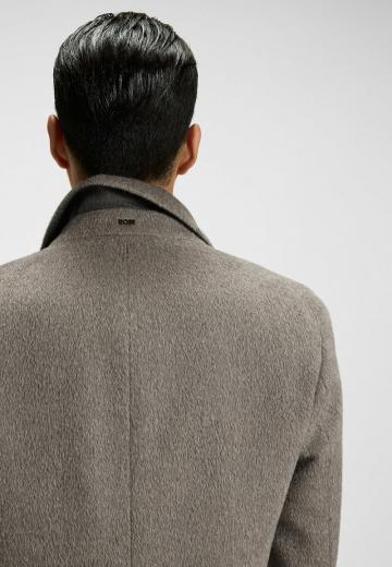 Шерстяное пальто