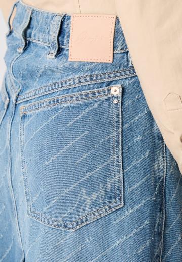 Джинсовая юбка