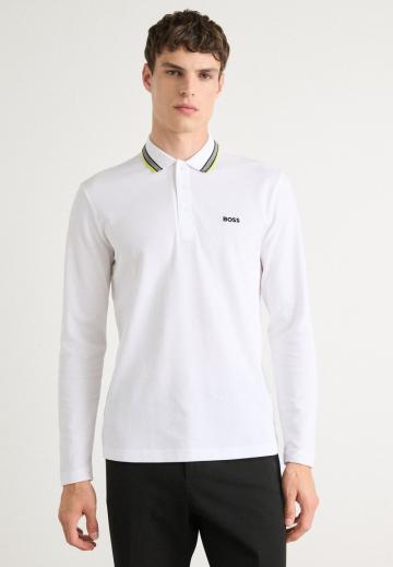 Поло с длинным рукавом