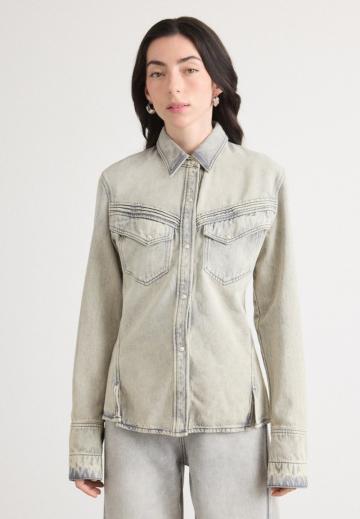 Джинсовая блузка