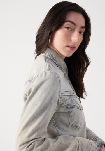 Джинсовая блузка