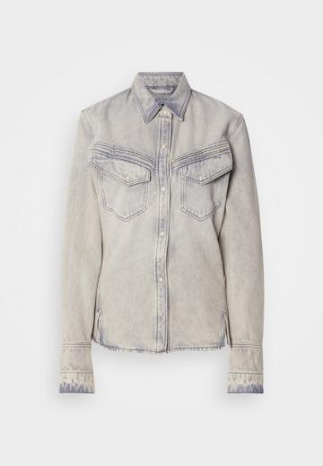 Джинсовая блузка