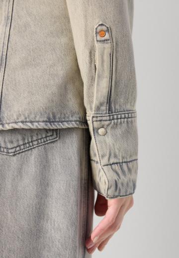 Джинсовая блузка