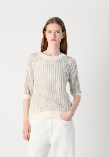 Пуловер с рукавом три четверти