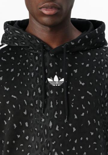 Пуловер с капюшоном