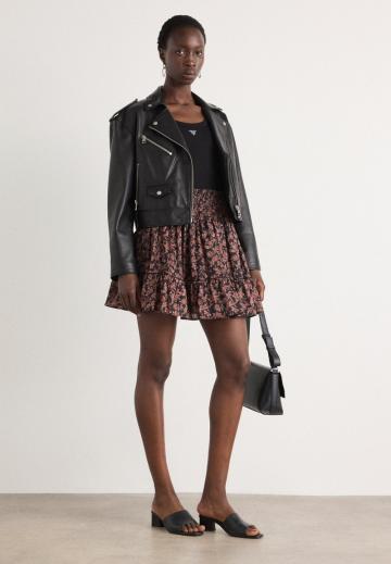 Юбка с воланами