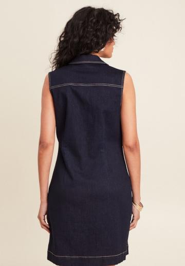 Джинсовое платье