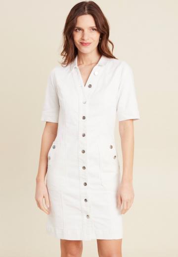 Джинсовое платье