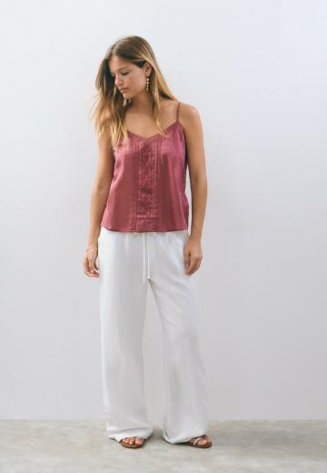 Топ на бретельках