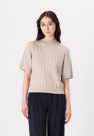 Пуловер с коротким рукавом