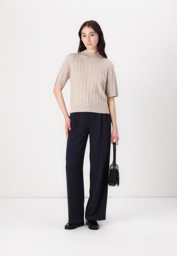 Пуловер с коротким рукавом