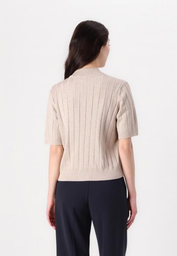 Пуловер с коротким рукавом