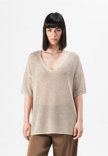 Длинный пуловер