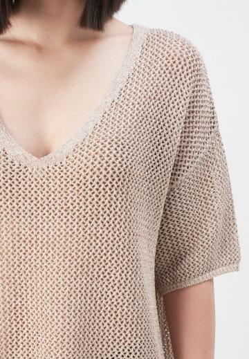 Длинный пуловер