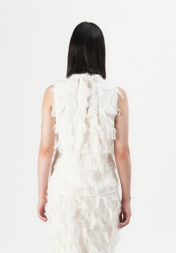 Блузка без рукавов