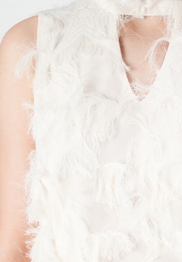 Блузка без рукавов