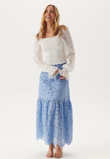 Юбка с воланами