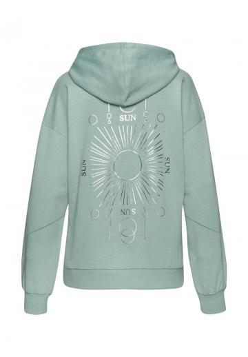 Пуловер с капюшоном