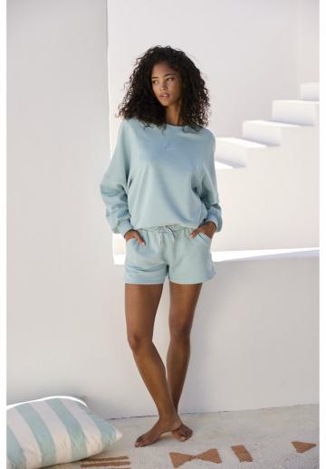 Пуловер с капюшоном