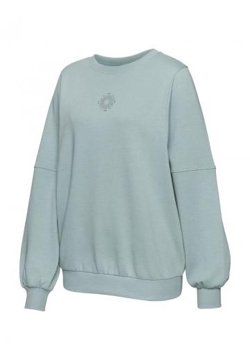 Пуловер с капюшоном